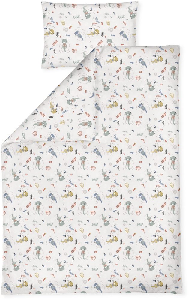 JULIUS ZÖLLNER Jersey-Bettwäsche Little Otti 100 x 135 cm