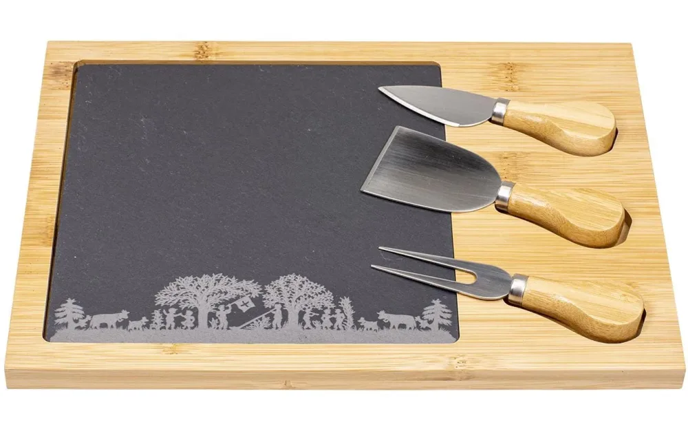 Kadastar - Käsemesser-Set, 22 x 30 cm, Hellbraun