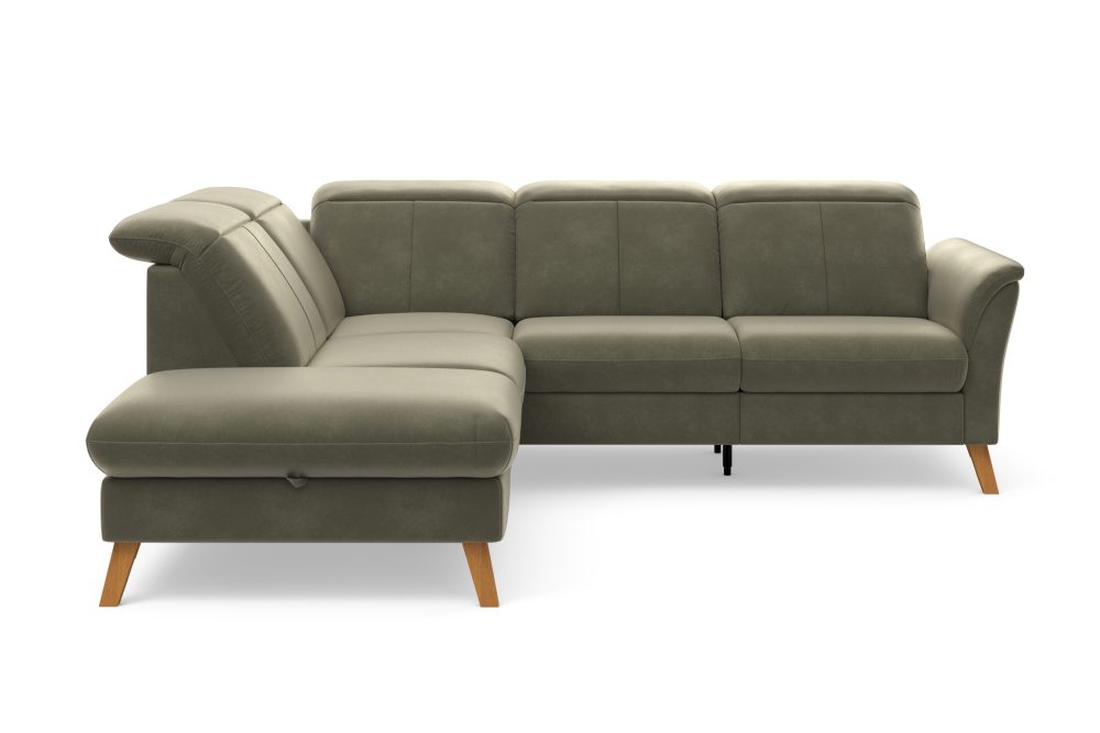 sit&more Ecksofa »Romero«, wahlweise mit oder ohne TV-Funktion, Bettfunktion, Bettkasten