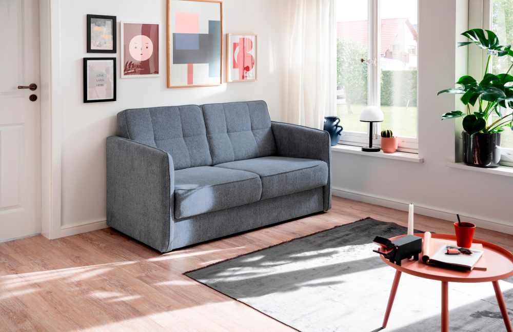 INOSIGN Schlafsofa, zwei einzeln ausziehbare Liegefunktionen