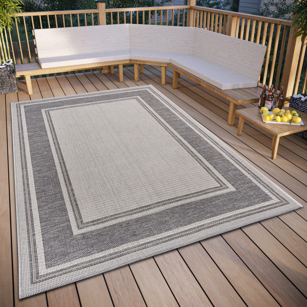 HANSE Home Teppich »Cast«, rechteckig, strapazierfähig, pflegeleicht, robust, In- und Outdoor, wetterfest