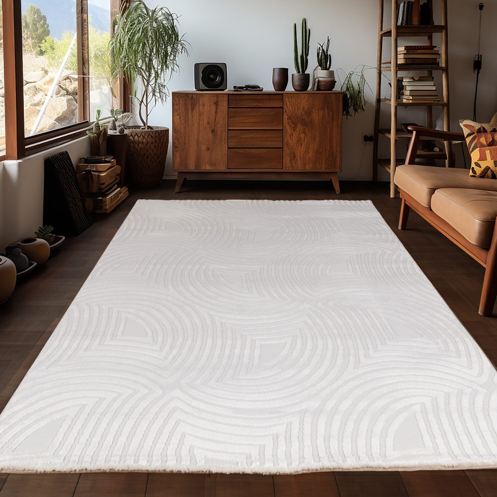 Ayyildiz Teppiche Teppich »SAHARA 1113«, rechteckig, Pflegeleicht / Strapazierfähig / Trend Colors