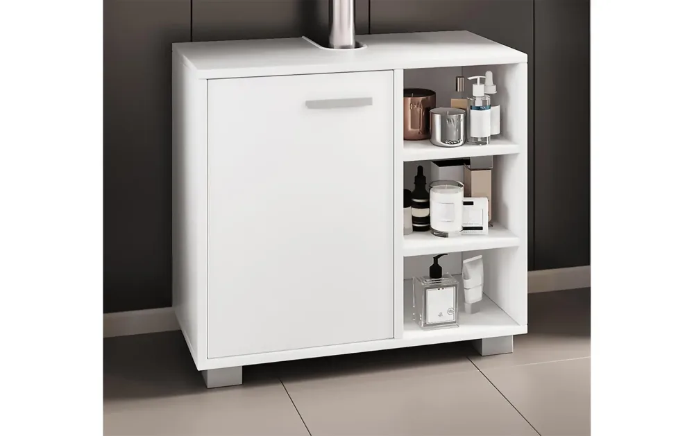 VCM - Holz  Badunterschrank  Zalo L, One Size, Weiss