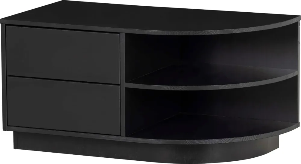 Massives, modulares Lowboard Element „Finco“, abgerundet De Eekhoorn
