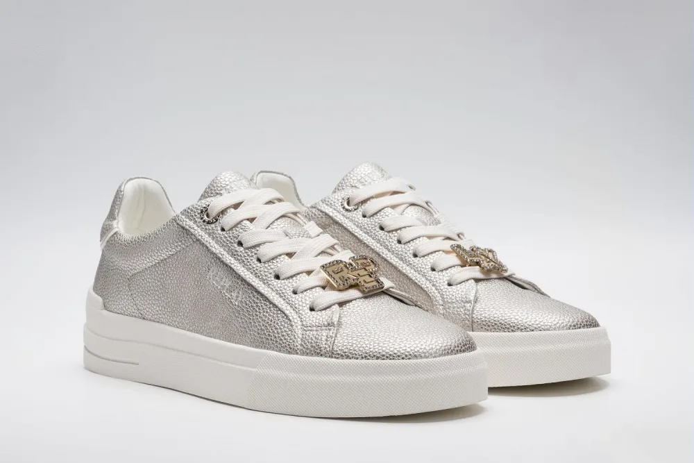 Replay Plateausneaker Schnürschuh, Halbschuh, Freizeitsneaker in Metallic-Optik