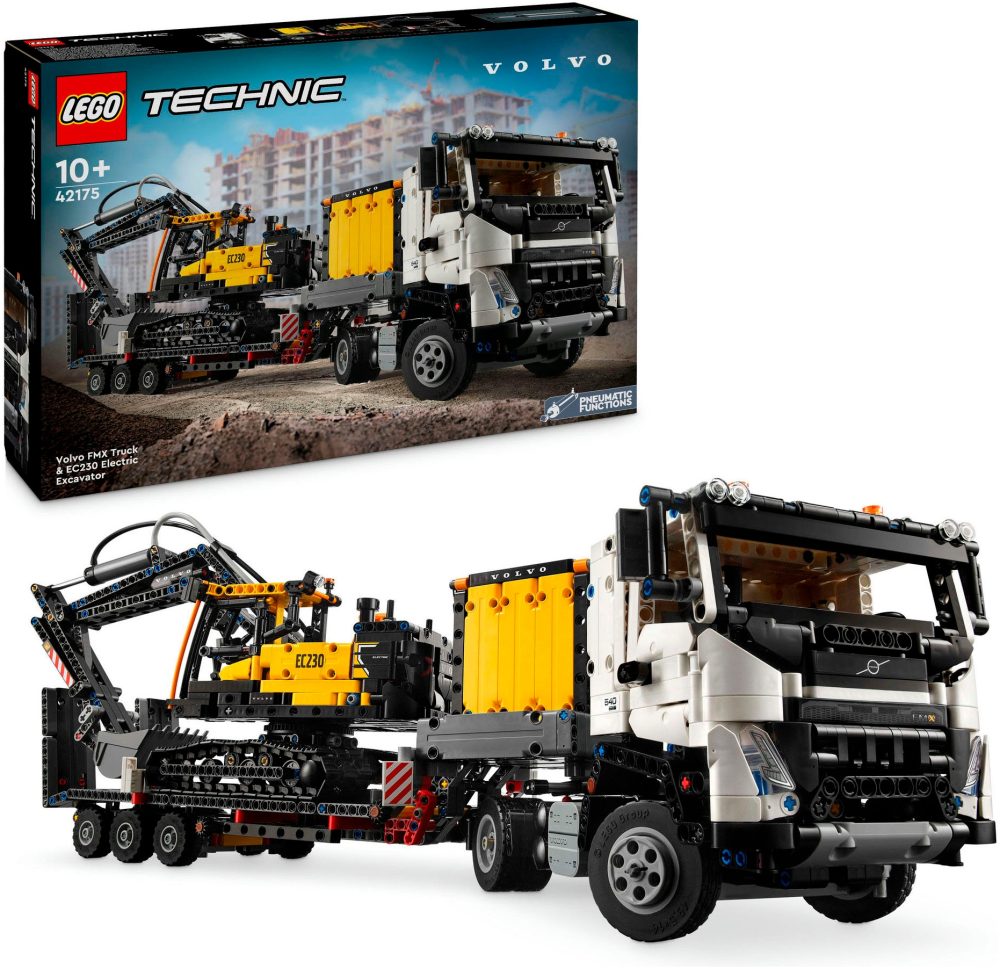 Lego Technic Lego® Technic 42175 Volvo FMX LKW mit Ec230 Electric Raupenbagger