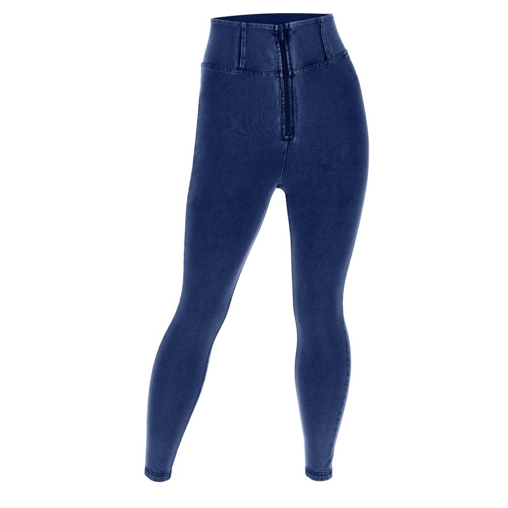 Wr.up® Shaping Pants - Curvy Damen Blau Denim Dunkel M