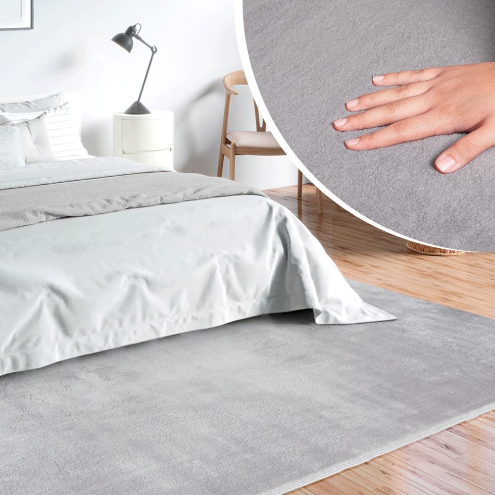 merinos Teppich »Loft 37, Kunstfellteppich«, rechteckig, weich und kuschelig, Fell Haptik, Anti-Rutsch-Unterseite, waschbar