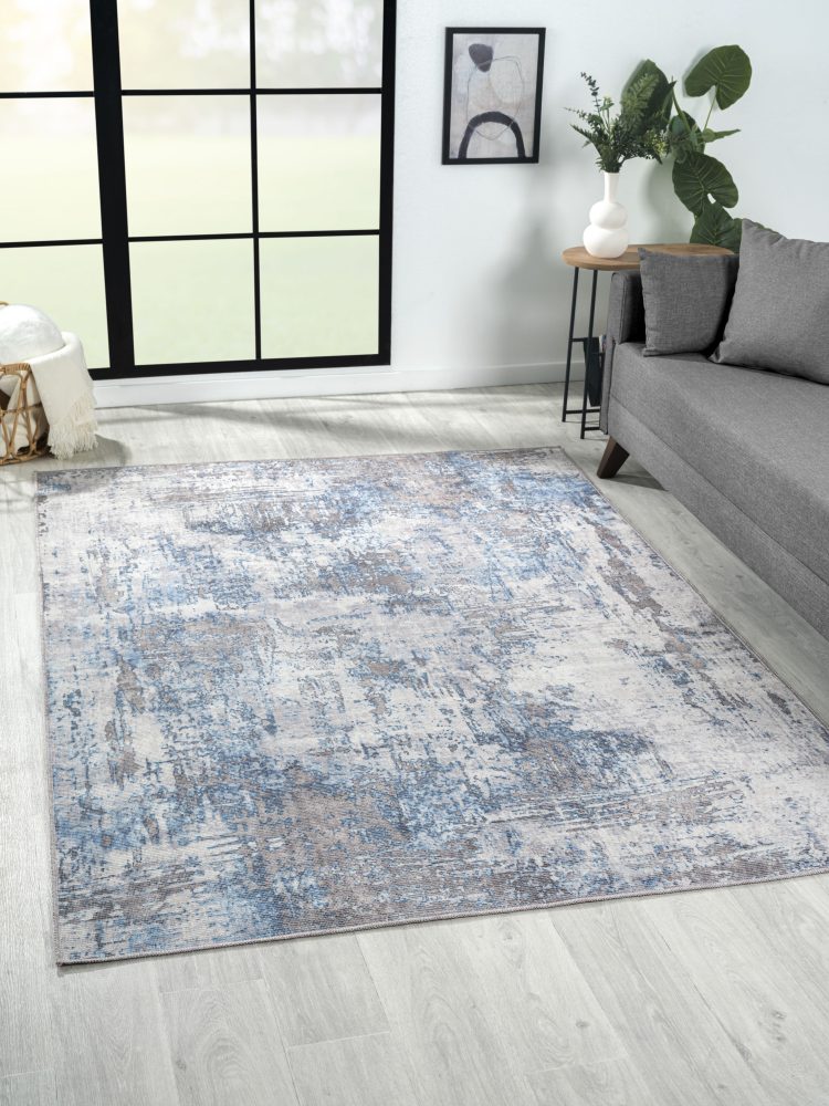 Myflair Möbel & Accessoires Teppich »Kollektion Avery«, rechteckig, 2 mm Höhe, Flachgewebe, waschbar bis 30 Grad, besonders weich durch Microfaser, ideal im Wohnzimmer, Schlafzimmer, Esszimmer & Küche, Indoor & Outdoor geeignet