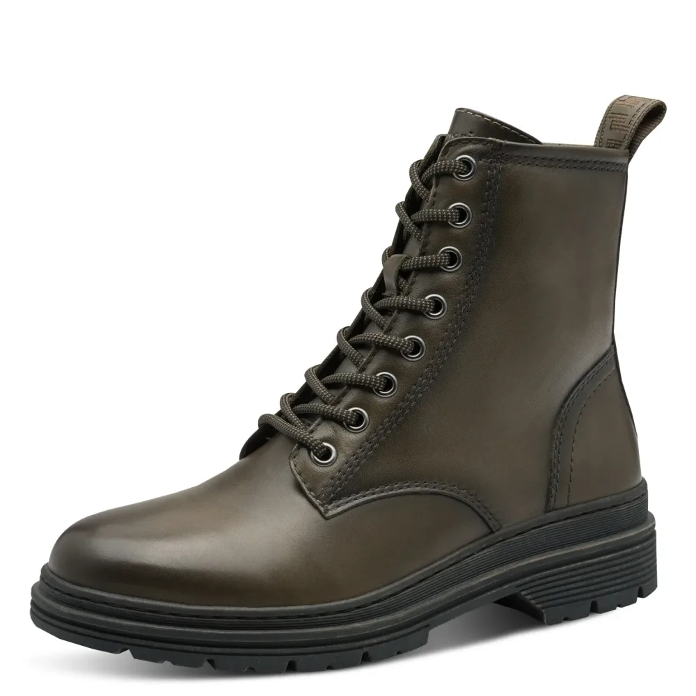 Tamaris Schnürboots, Damen , Grün 37