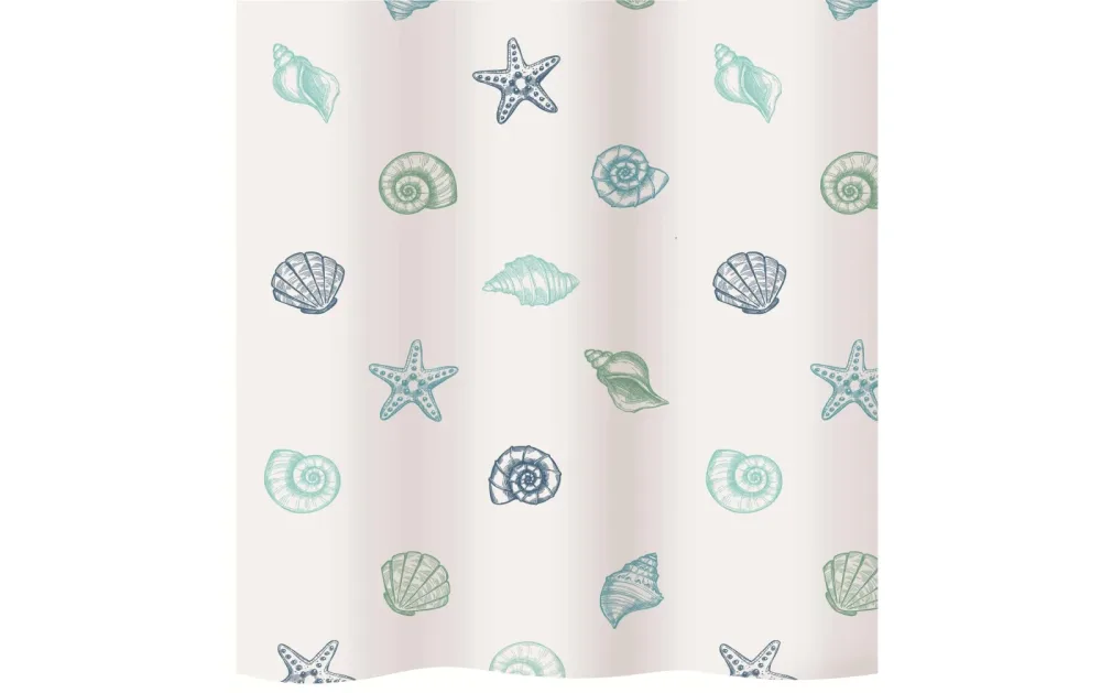 Diaqua - Duschvorhang Textil Mare, 180x200 cm, Multicolor
