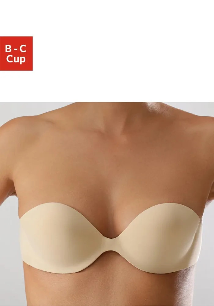 LASCANA Klebe-BH mit Seitenflügeln aus haftendem Silikon, Basic Dessous