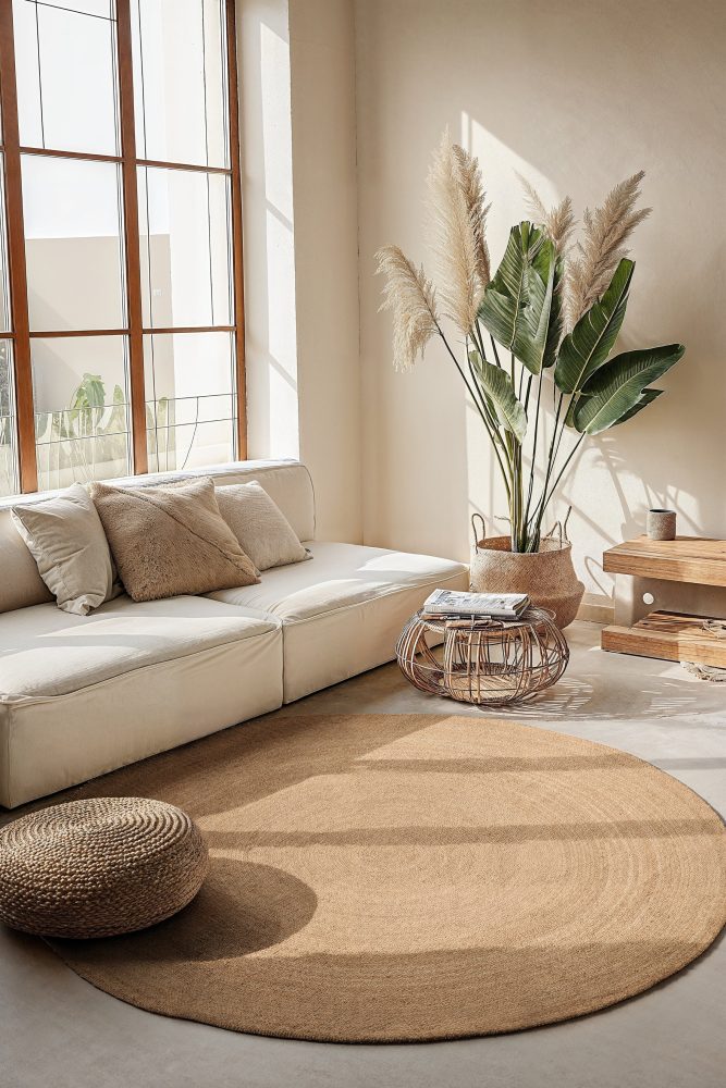 HANSE Home Teppich »Rangpur Jute«, rund