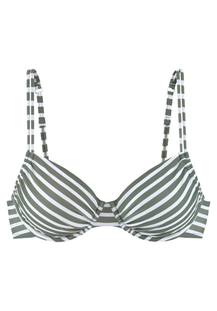 LASCANA Damen Bikinioberteil olive | 38C