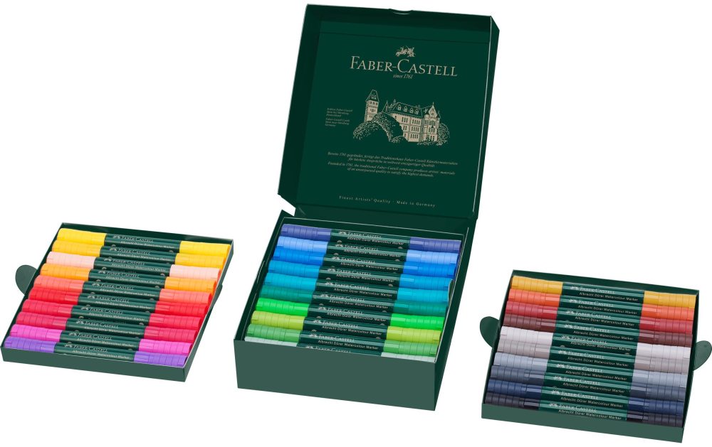 Faber Castell - Aquarellmarker Albrecht Dürer, Etui 20-teilig