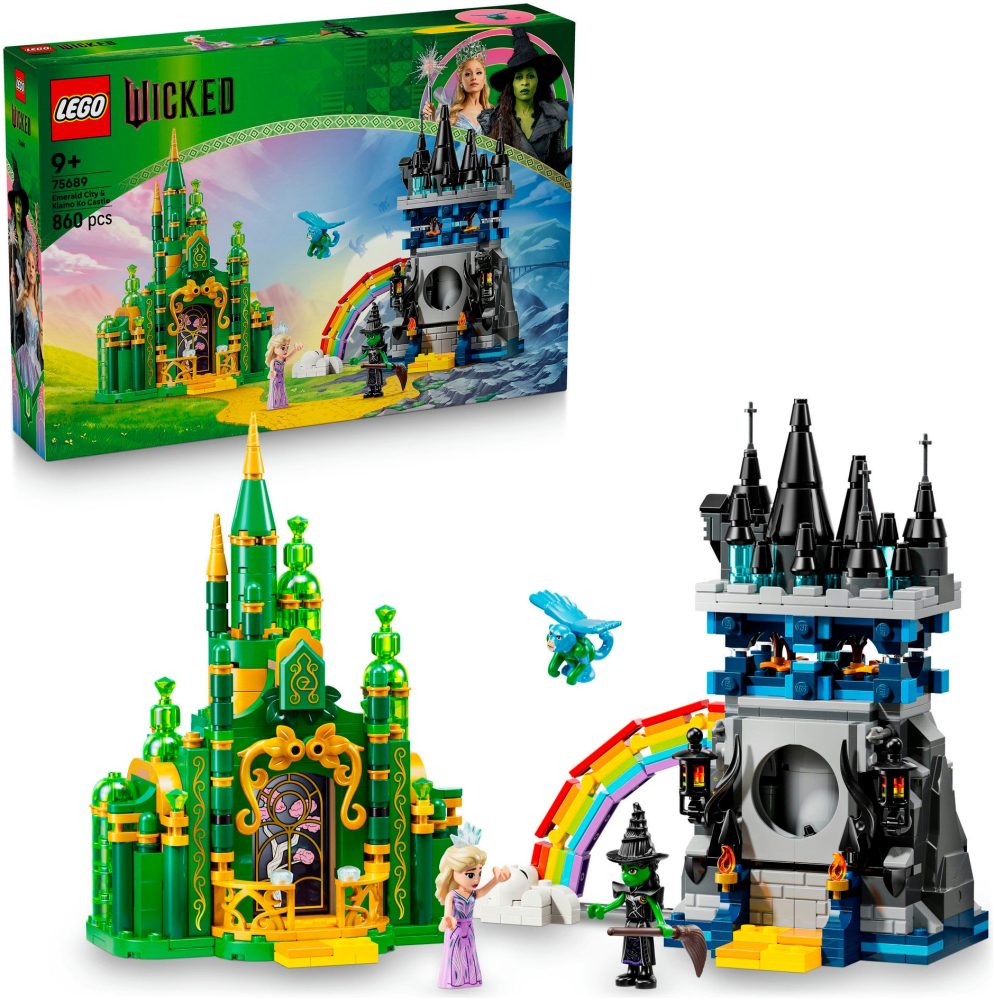 LEGO® Konstruktionsspielsteine »Emerald City und Kiamo Ko Castle 75689«