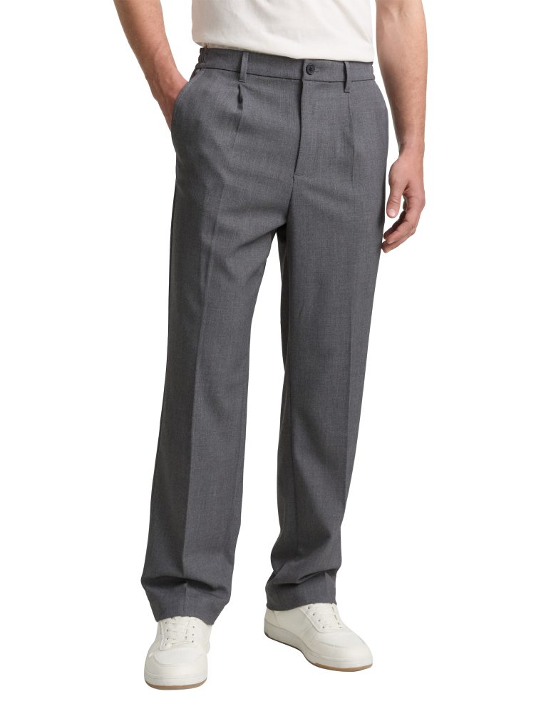 TOM TAILOR Denim Chinohose, mit Bügelfalte