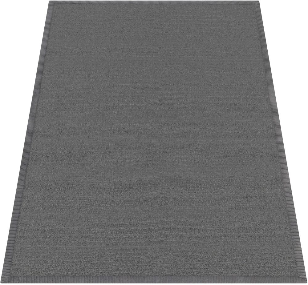 Paco Home Teppich »Tatami 475«, rechteckig, Kurzflor, Uni-Farben, mit Memory Foam, waschbar