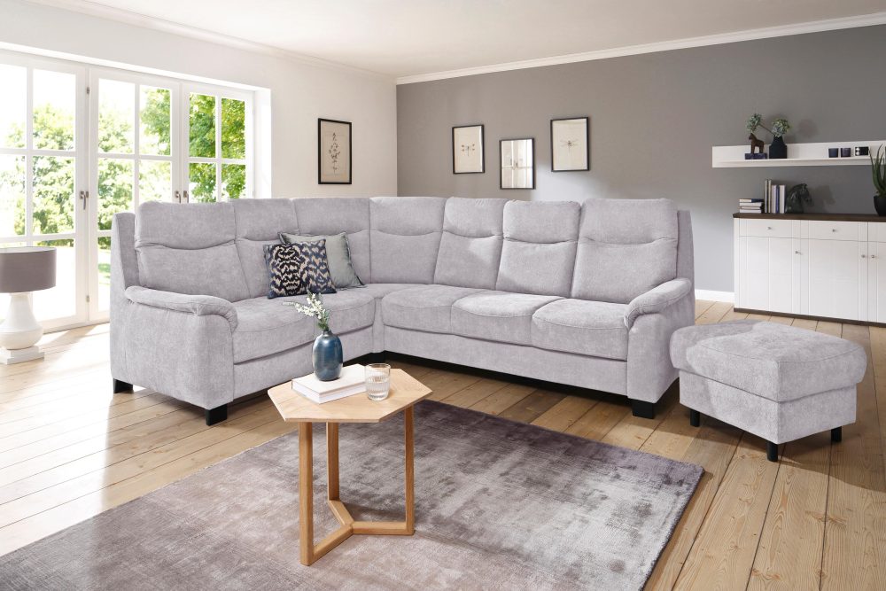 Home affaire Ecksofa »Bocca«, mit Federkern, incl. Kopfteilverstellung, wahlweise Bettfunktion