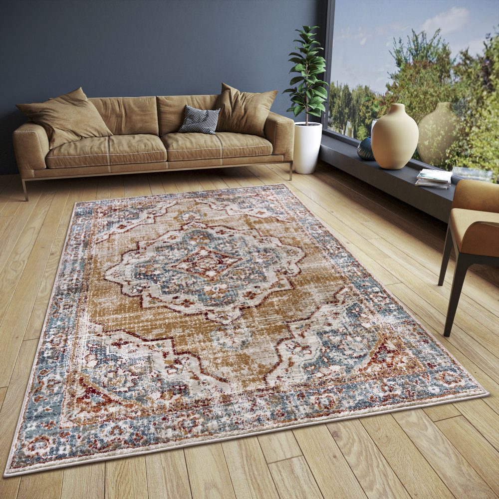 HANSE Home Teppich »Orient Teppich Strozzi«, rechteckig, strapazierfähig, robust, pflegeleicht, geeignet für Fussbodenheizung