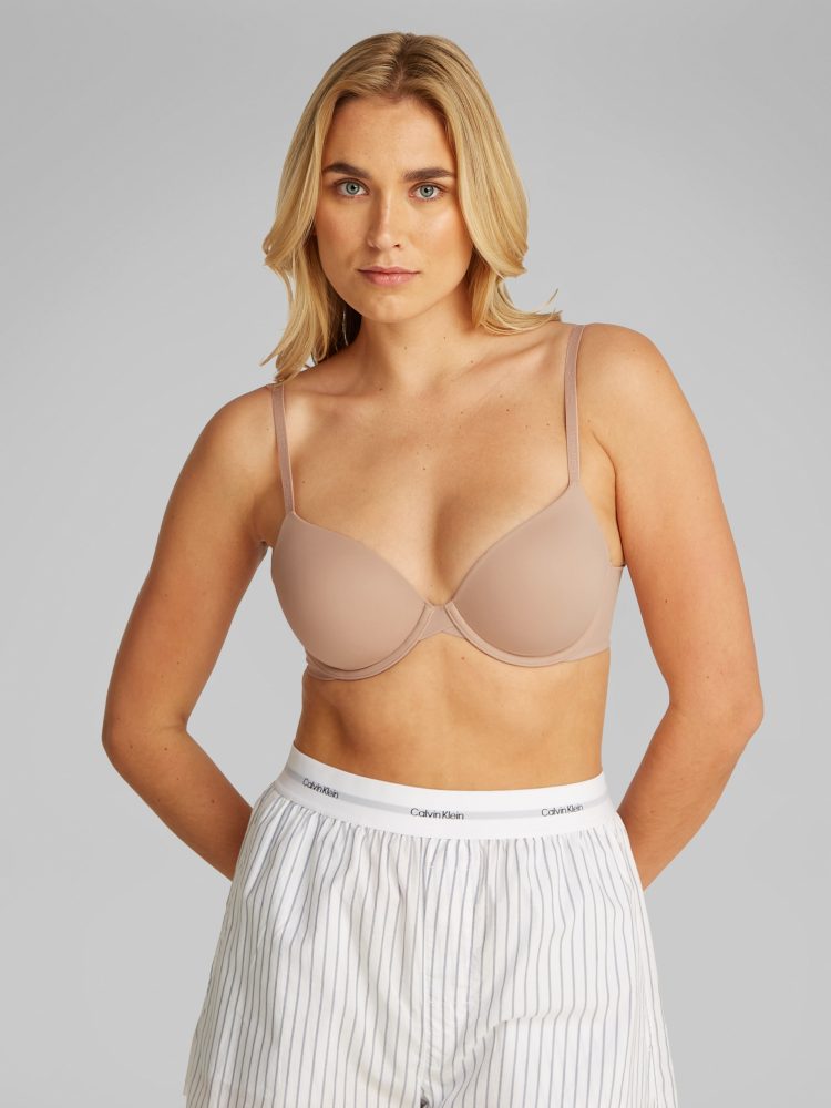 Calvin Klein - Bh, für Damen, Nude, Größe 70/A