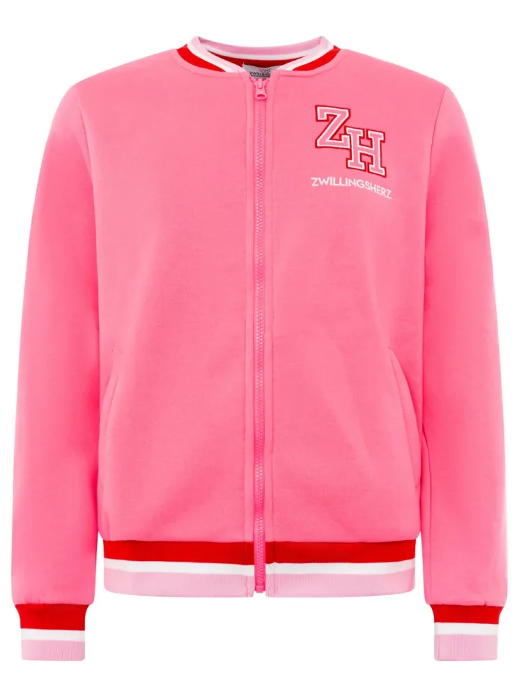 Zwillingsherz Sweatjacke 