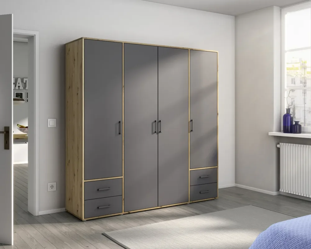 rauch Drehtürenschrank 