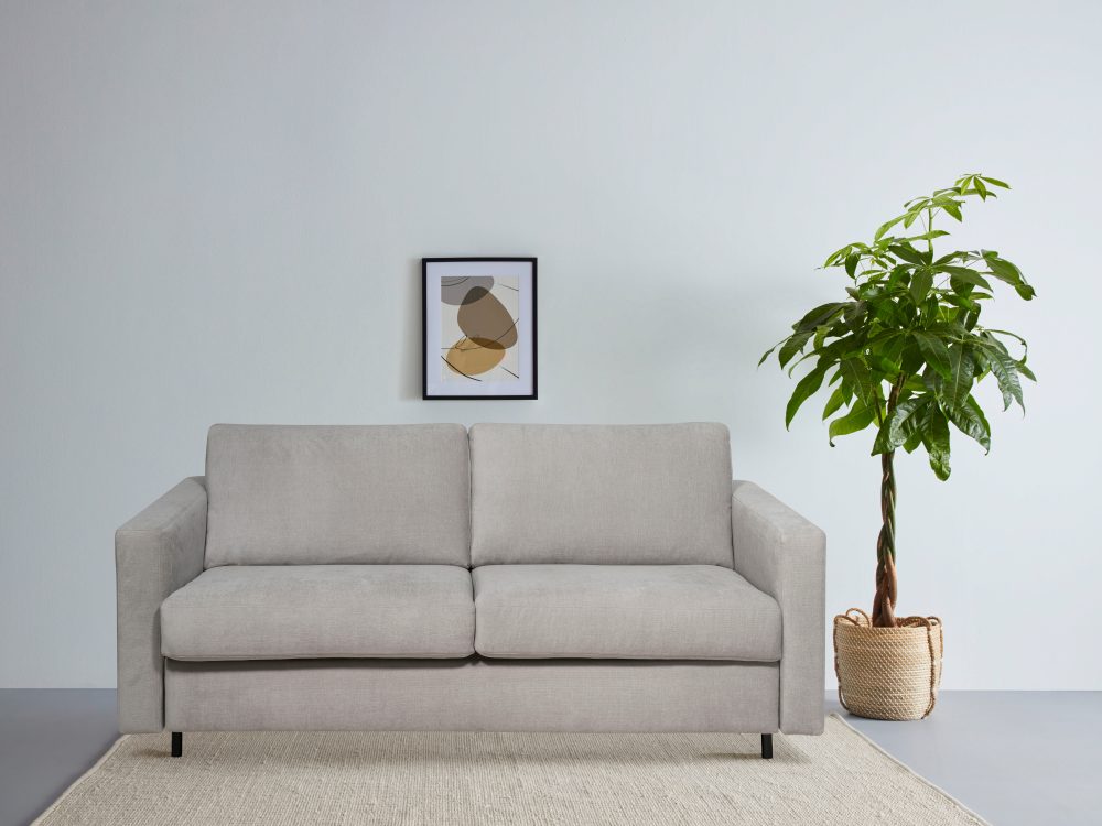 Home affaire Schlafsofa »Virming«, Dauerschlaf-Funktion mit Unterfederung und Matratze