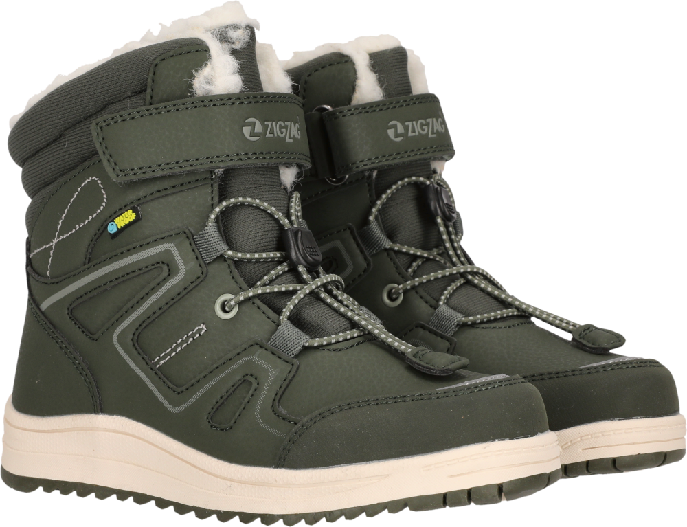ZIGZAG Winterboots »Rincet Kids Boot WP«, Winterstiefel,Schnürstiefel, Winterschuhe,wasserdicht,gefüttert