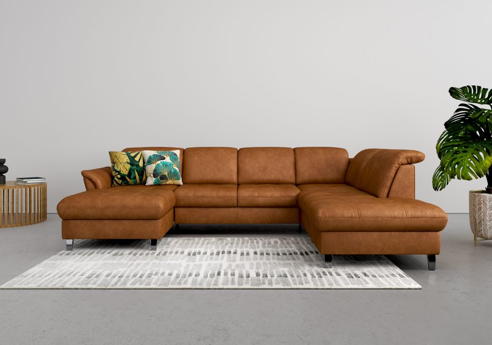 sit&more Wohnlandschaft, wahlweise mit Kopfteilverstellung, Bettfunktion und Stauraum