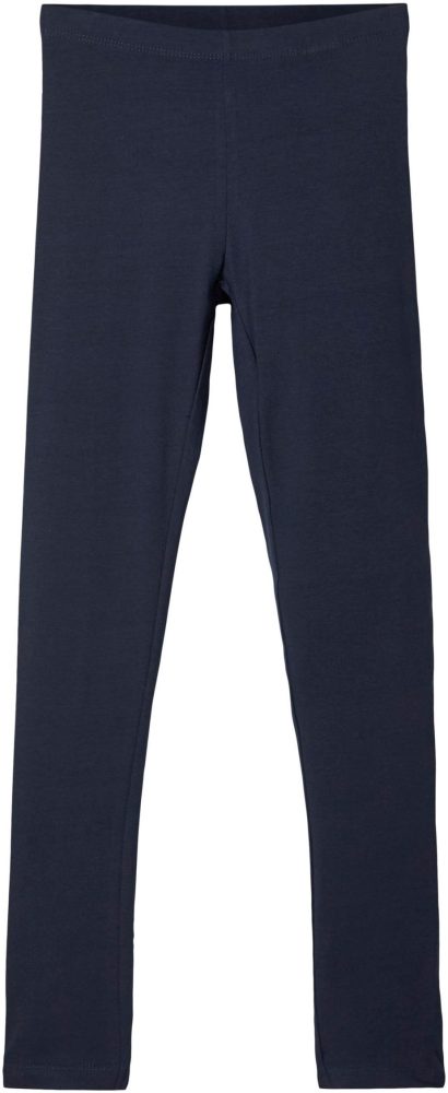 name it Leggings NKFVIVIAN - SOLID in dunkelblau in Gr. 104