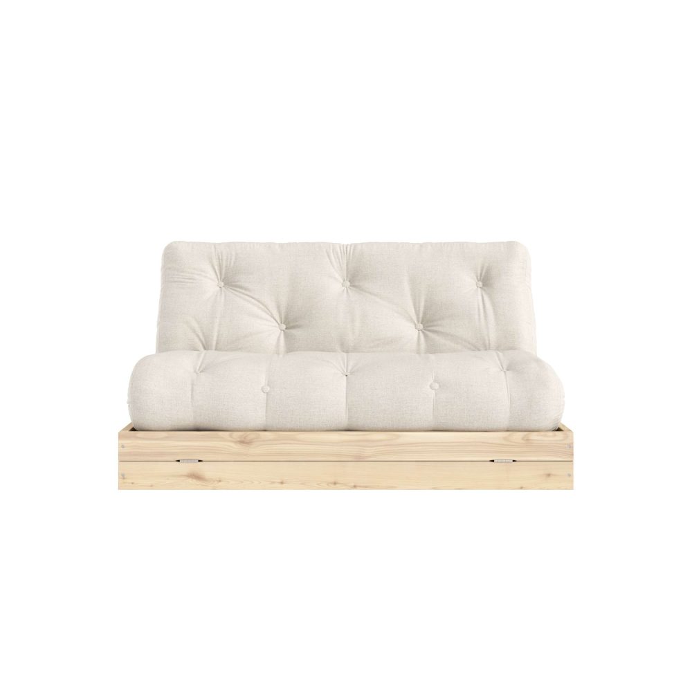 Karup Design Schlafsofa »Flip Sofabed, Made in Europe, mehrere Farben, vielseitig einsetzbar«, (B/H/T Sofa: ca 145 x 83 x 98,5 cm, Bett: ca 145 x 21 x 200 cm), inkl. handgefertigte Futonmatratze, FSC®-zertifiziertes Massivholz