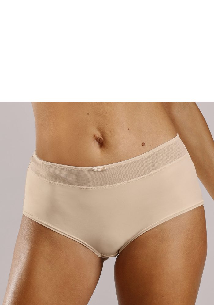Nuance by Lascana Panty mit transparentem Bund und Zierschleife
