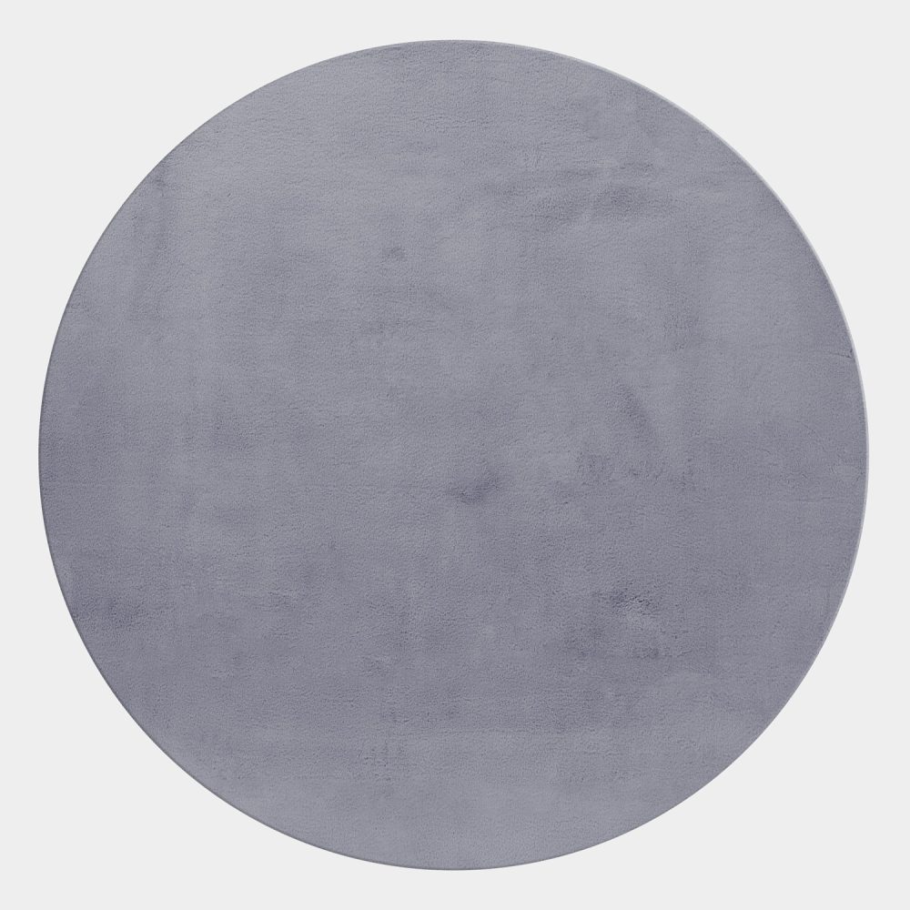 Ayyildiz Teppiche Hochflor-Teppich »POUFFY 5100«, rund, Besonders weich / Softfllor / waschbar