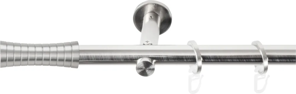 SN DECO GROUP Gardinenstange Ø 19 mm 1 läufig-läufig Fixmass;kürzbar