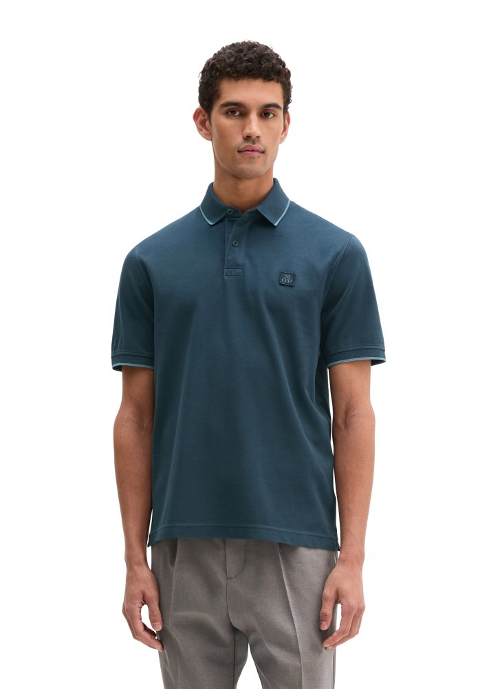 Marc OPolo Poloshirt weiches Tragegefühl, regular Fit, Logopatch auf der Brust