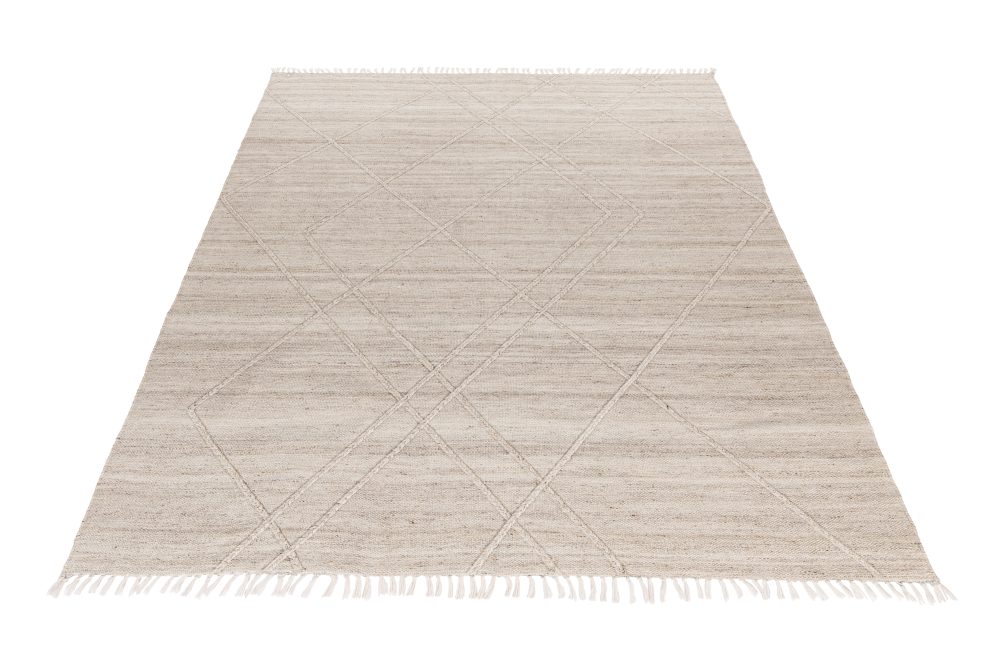 Obsession Teppich »My Dakar 365«, rechteckig, Rauten Muster, mit Fransen, handgewebt, In- und Outdoor geeignet