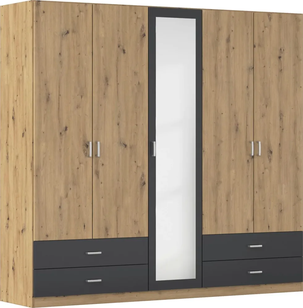 rauch Drehtürenschrank 