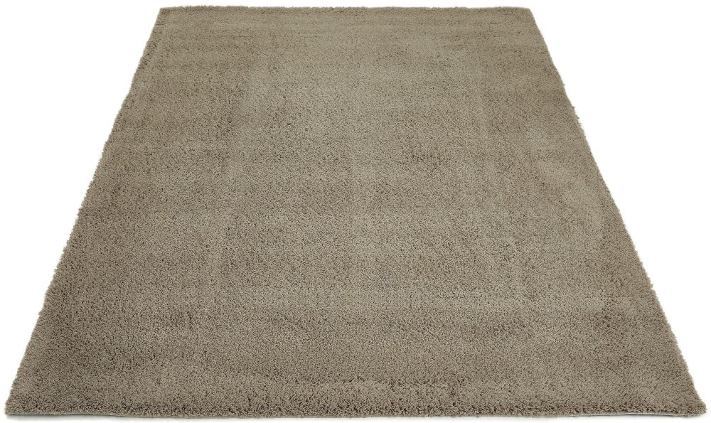 Home affaire Teppich »Santos«, rechteckig, Uni-Farben, sehr weicher Flor, fusswarm