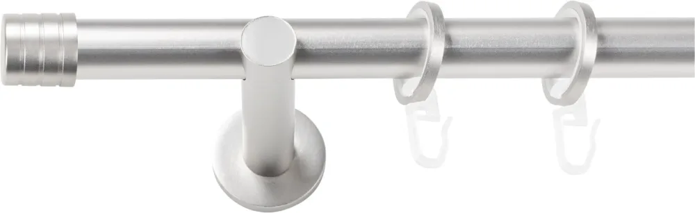 SN DECO GROUP Gardinenstange Ø 19 mm 1 läufig-läufig Fixmass;kürzbar