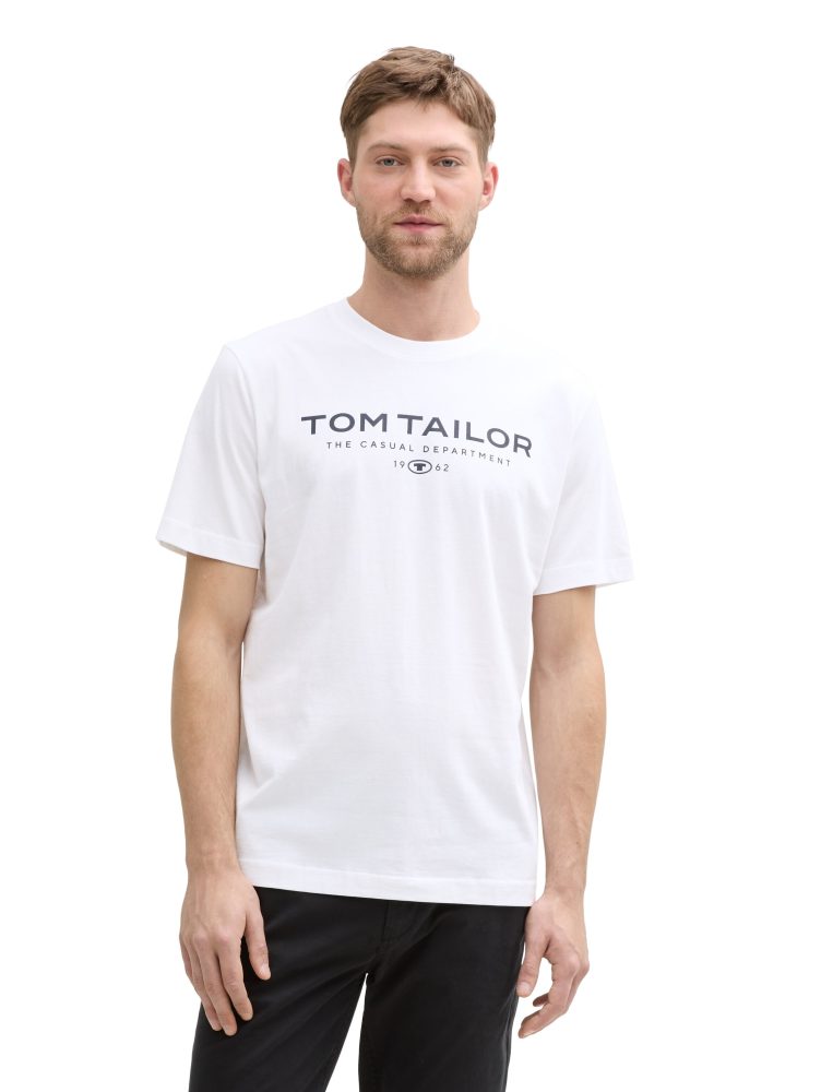 TOM TAILOR T-Shirt, Sommershirt mit Frontprint