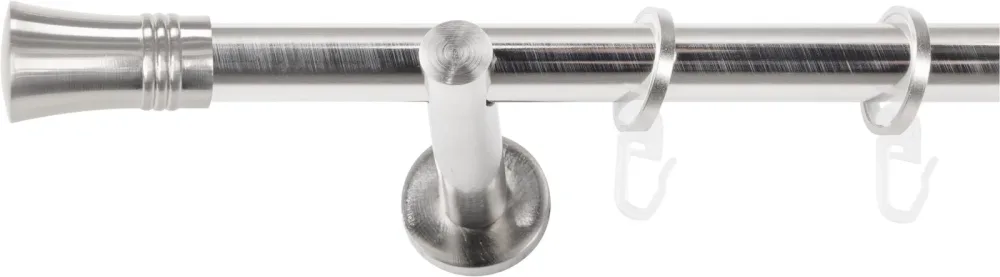 SN DECO GROUP Gardinenstange Ø 19 mm 1 läufig-läufig Fixmass;kürzbar