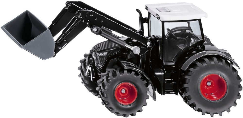 SIKU 1990 - Farmer: Fendt 942 Vario mit Frontlader, Traktor, Metall/Kunststoff, schwarz