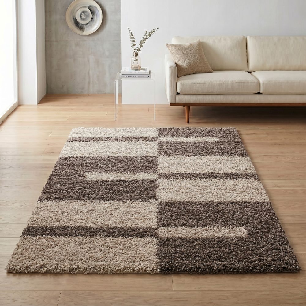 Ayyildiz Teppiche Hochflor-Teppich »Gala Shaggy 2505«, rechteckig, Wohnzimmer