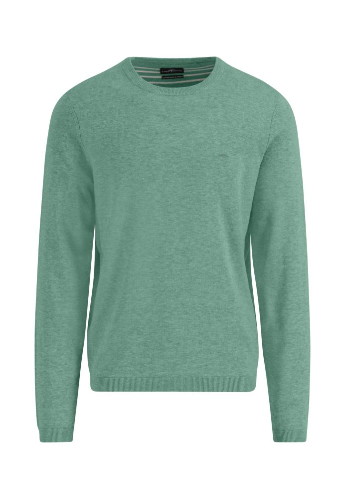 FYNCH-HATTON Strickpullover, mit Logo Stickerei