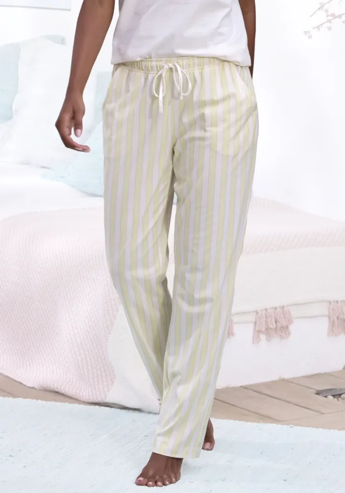 Vivance Dreams by Lascana Pyjamahose mit zartem Streifenmuster