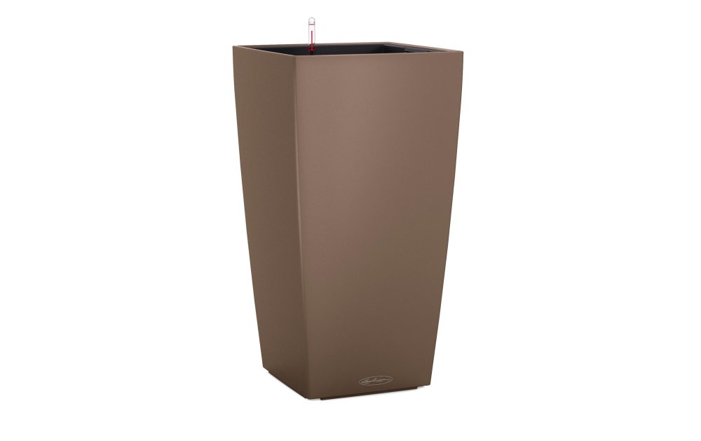 Lechuza Blumentopf Cubico Color 30 Braun