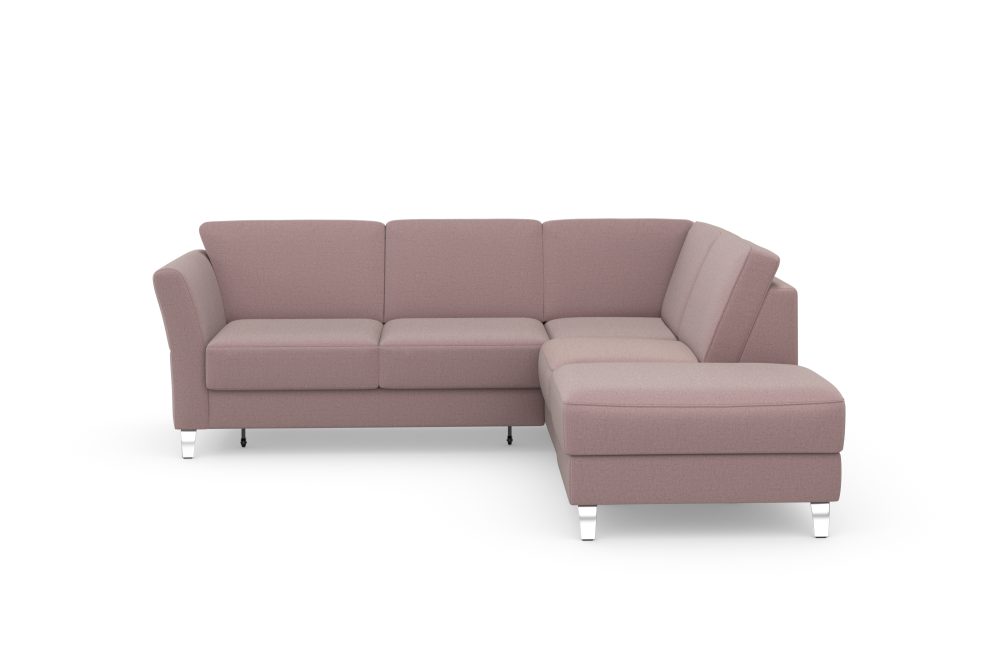 sit&more Ecksofa »Visby V«, Wahlweise mit Bettfunktion und Stauraum, frei im Raum stellbar, mit Federkern, auch erhältlich in dem besonders leicht mit Wasser zu reinigendem 