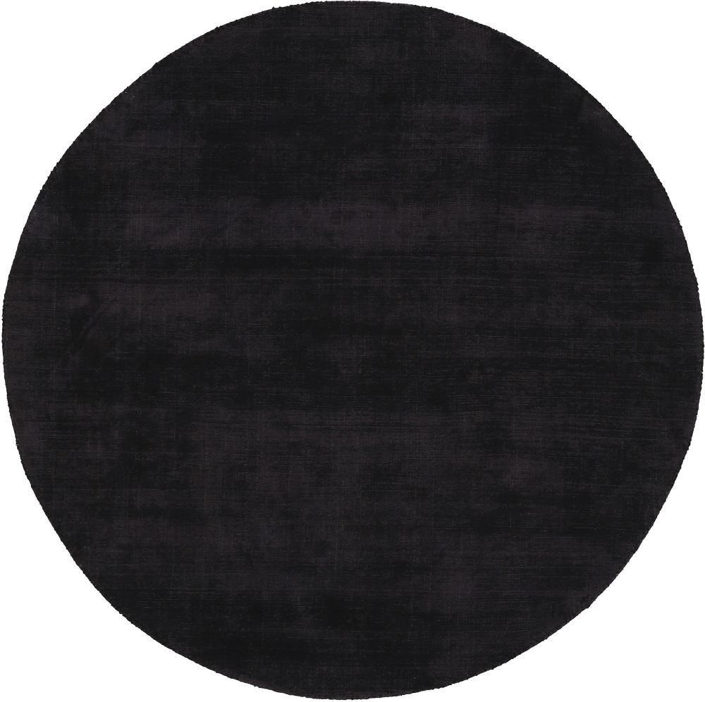 carpetfine Teppich »Ava«, rund, 13 mm Höhe, Viskoseteppich, Seidenoptik, Wohnzimmer