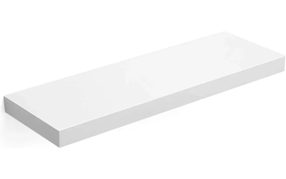 SONGMICS Wandregal LIGHTY 20x60x3.8cm wolkenweiss